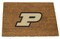 Memory Company NCAA Purdue Boilermakers Rectangular Coir Door Mat 29.5" x 19.5"